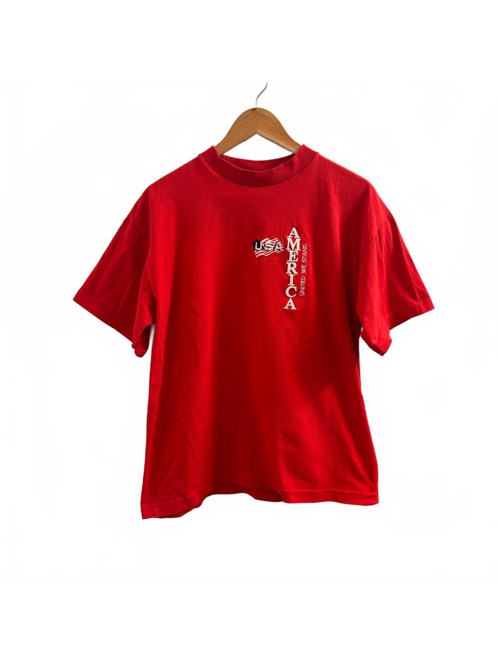 USA Embroidered Tee